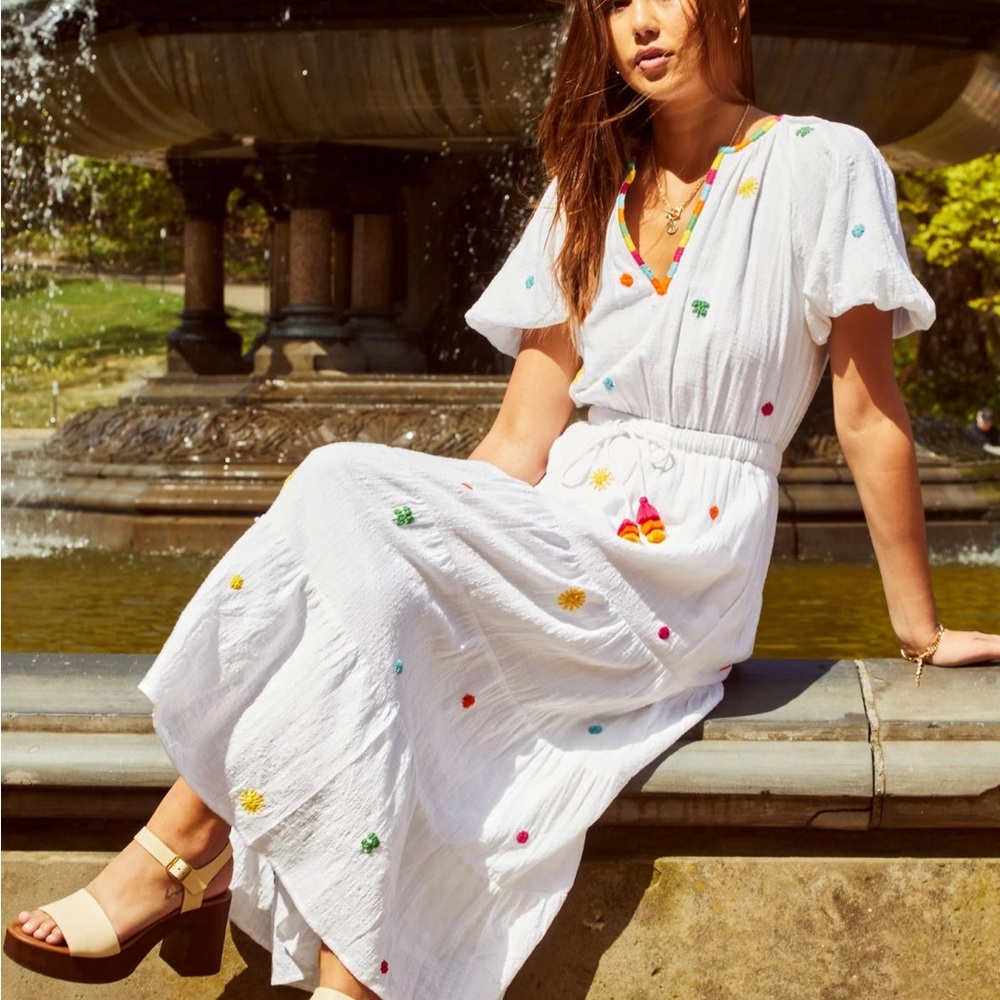 Tessora Love the Label Natalie Dress XS $375 summer dress new